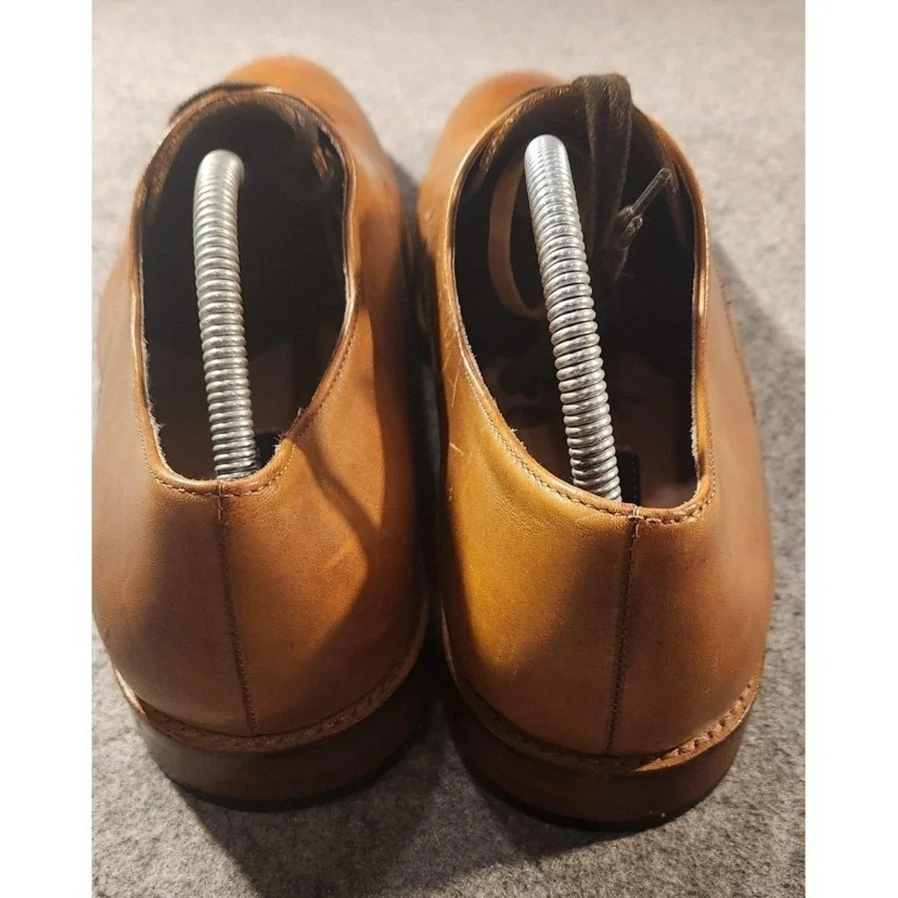 Gordon Rush Shoes Mens Size 11 Brown‎ Leather Derby Oxford Dress Lee Handcrafted